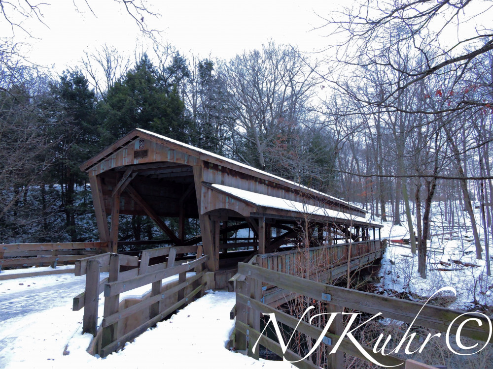 Lanterman's Mill, Covered Bridge, Youngstown, Ohio