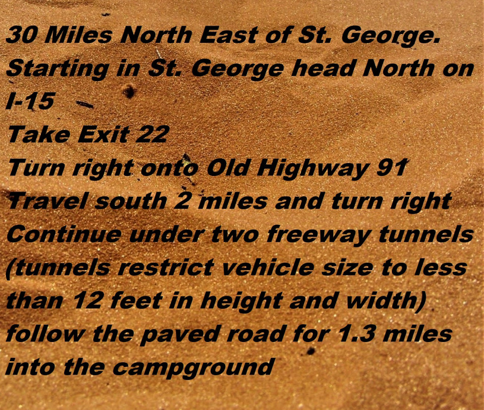 Directions Red Reef Trail